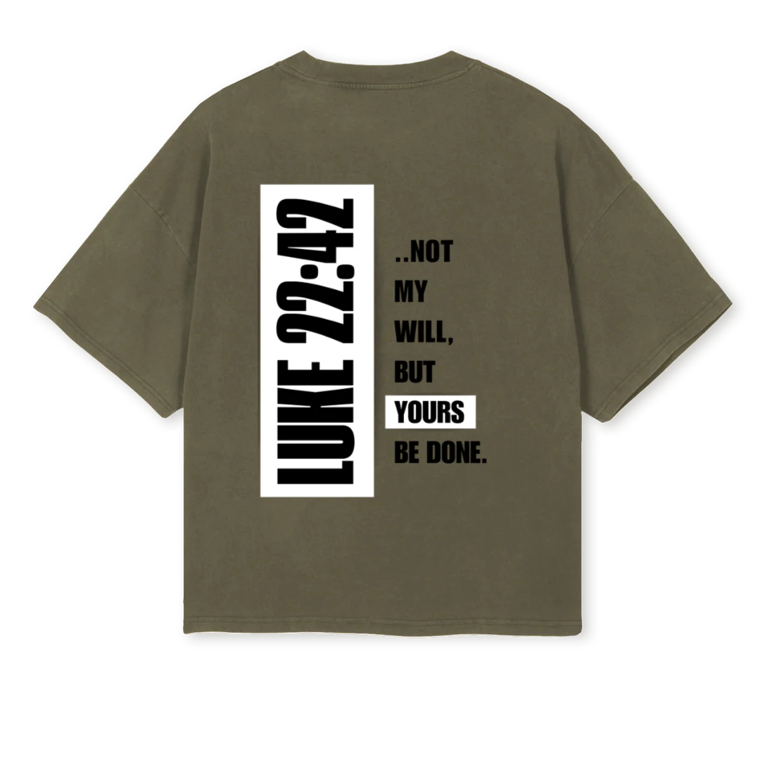 VERSE L Vintage Olive Oversized Boxy Tee. - Image 2