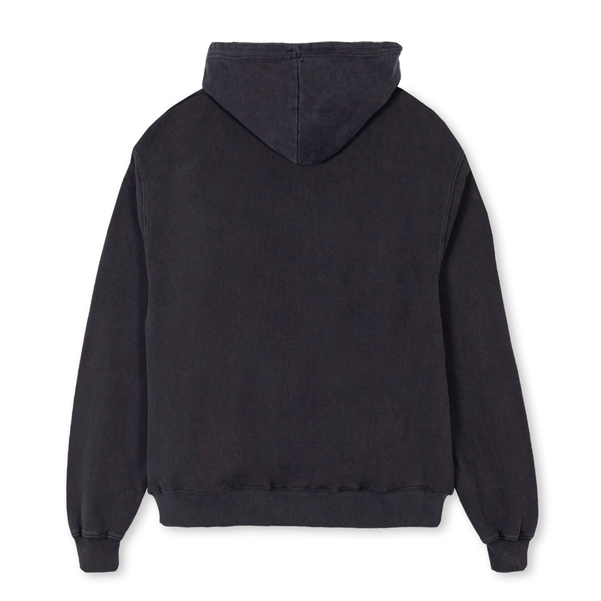 VEST WBFNBS Vintage Black Oversized Zipped Hoodie. - Image 2
