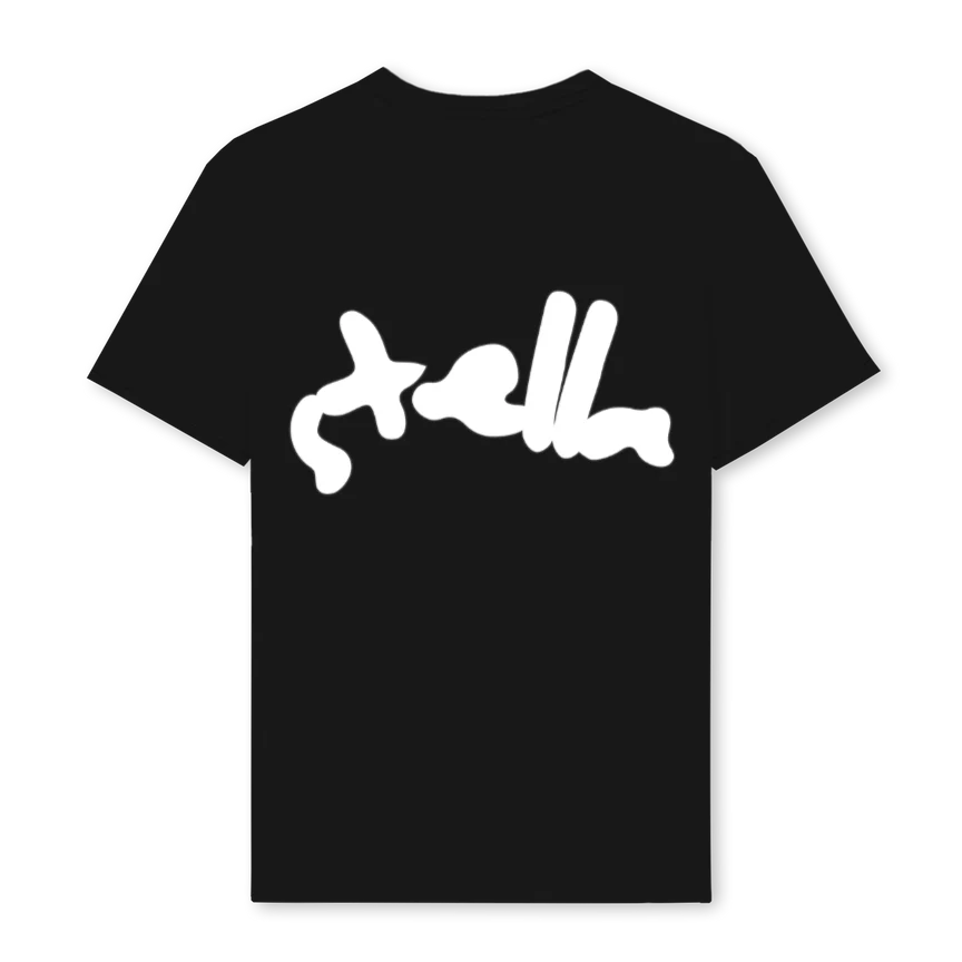 VIA Black Regular Tee. - Image 2