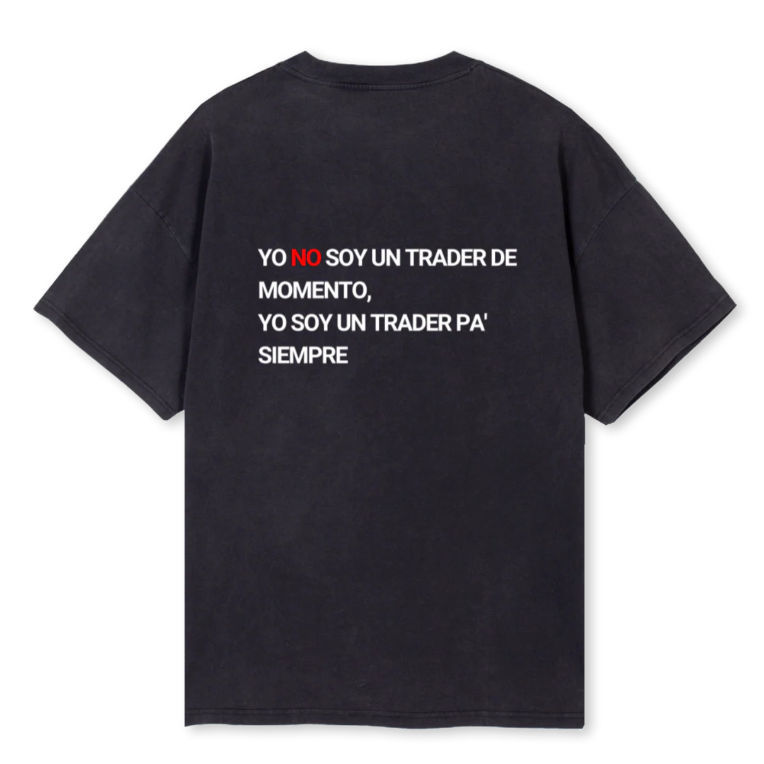 VICTRADERPASIEMPRE Vintage Black Oversized Tee. - Image 2