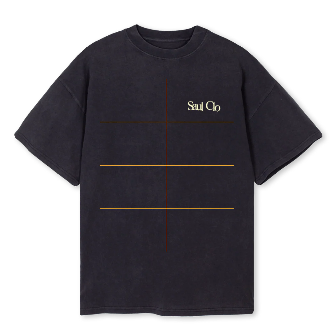 VINRRRR Vintage Black Oversized Tee.