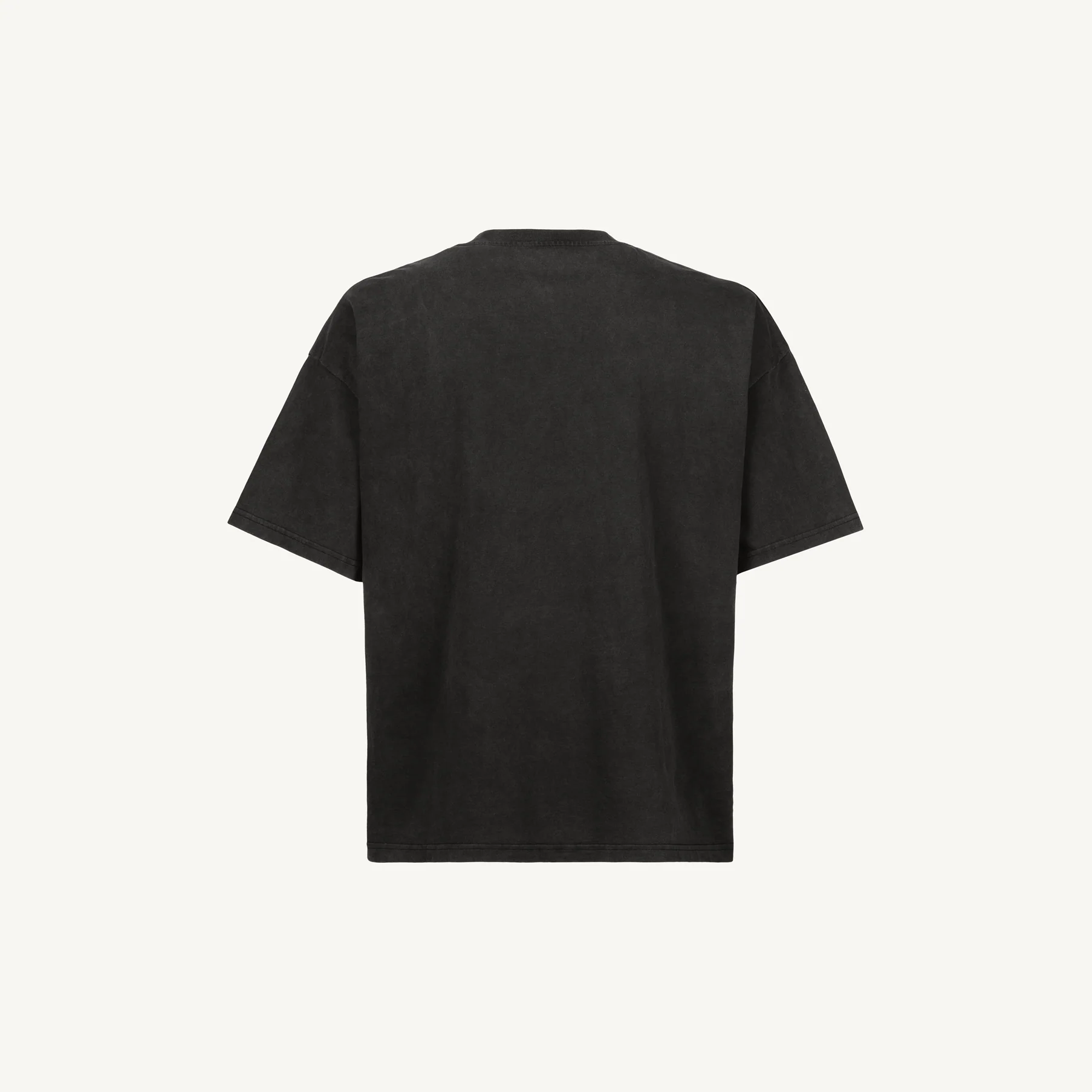 Vintage Black Oversized Boxy Tee. - Image 5