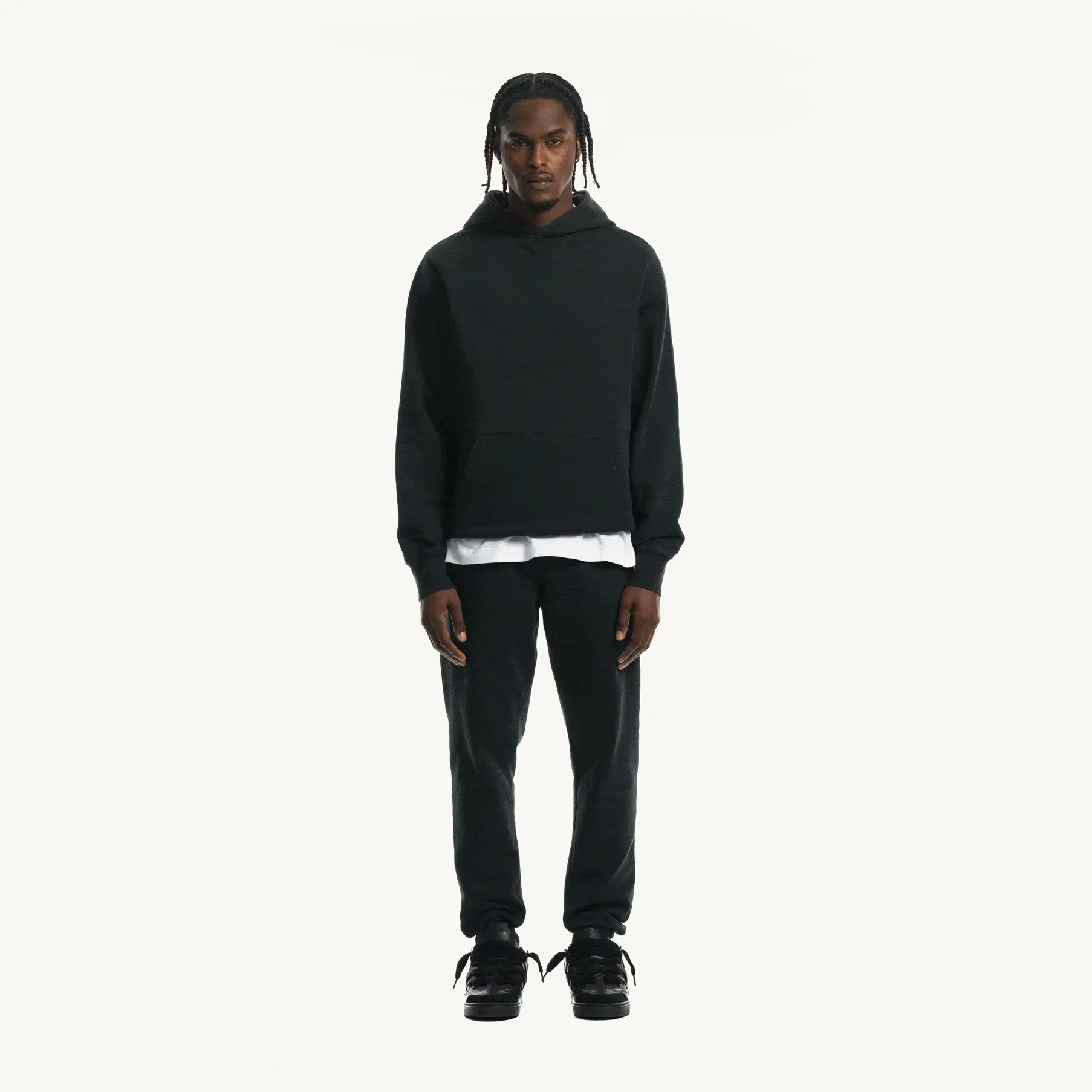 Vintage Black Oversized Hoodie. - Image 3