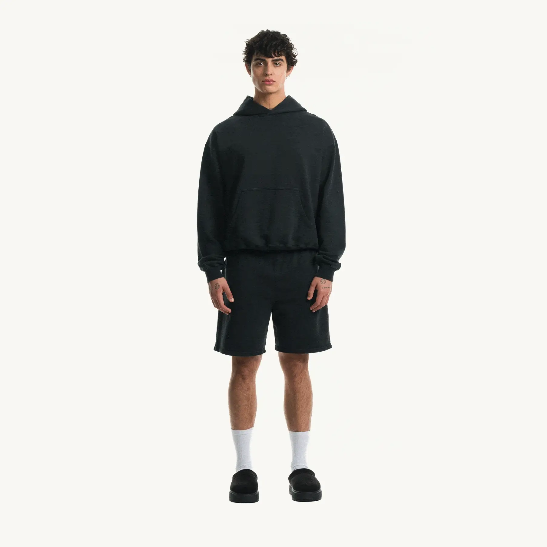 Vintage Black Oversized Hoodie. - Image 4