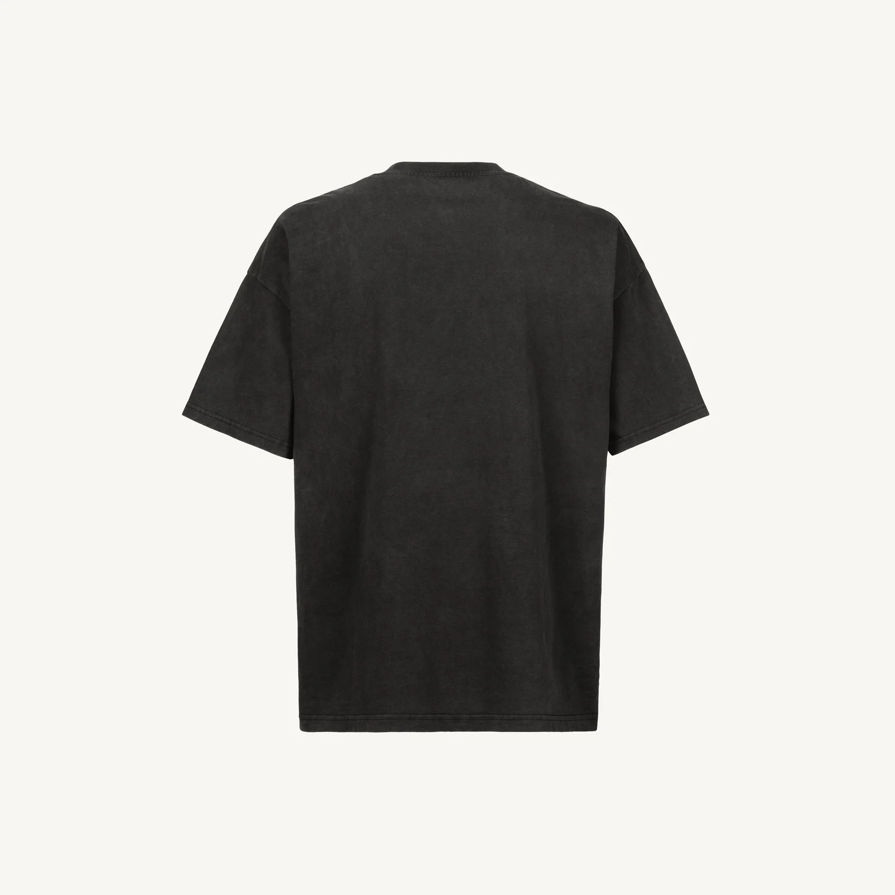 Vintage Black Oversized Tee. - Image 4