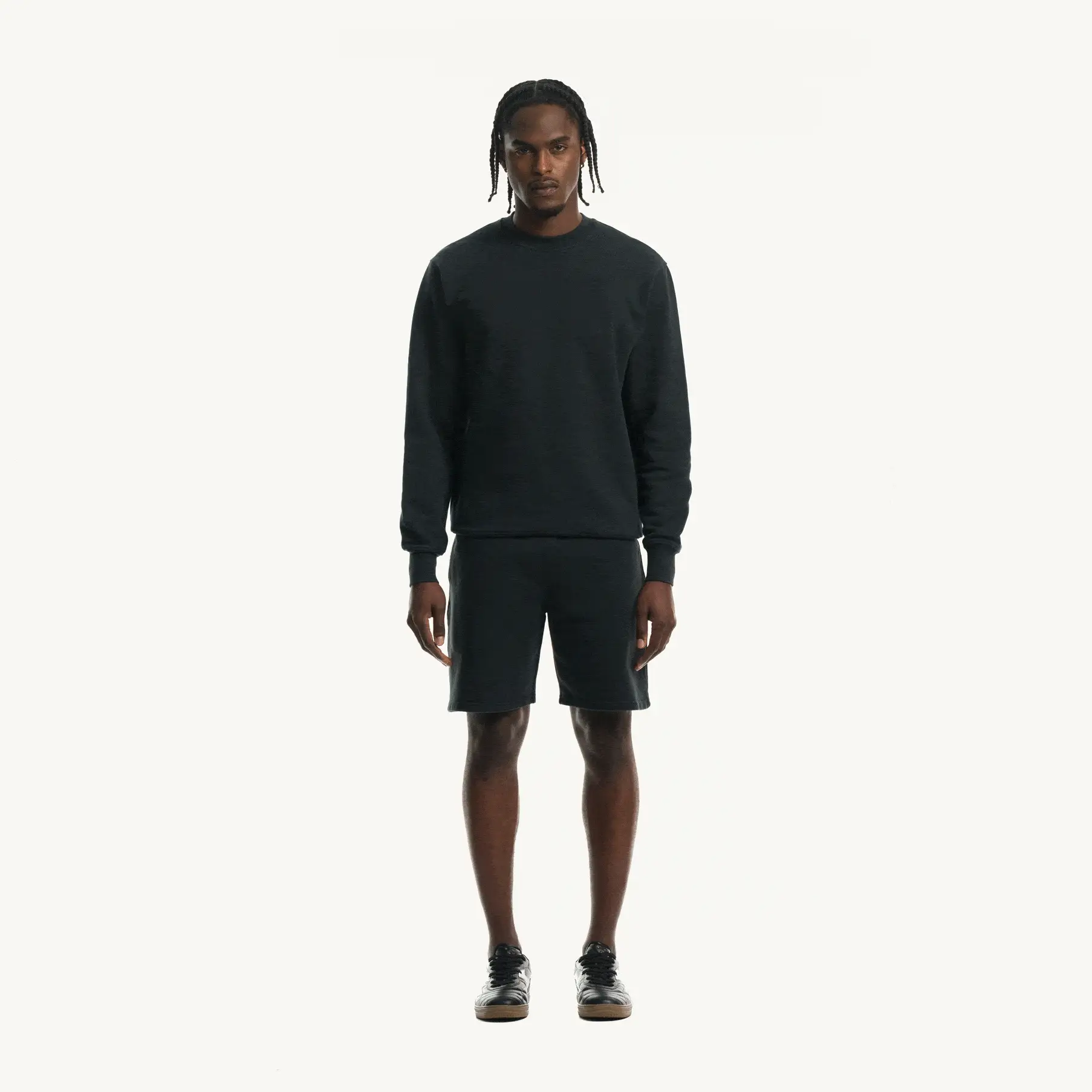 Vintage Black Regular Crewneck Sweater. - Image 3