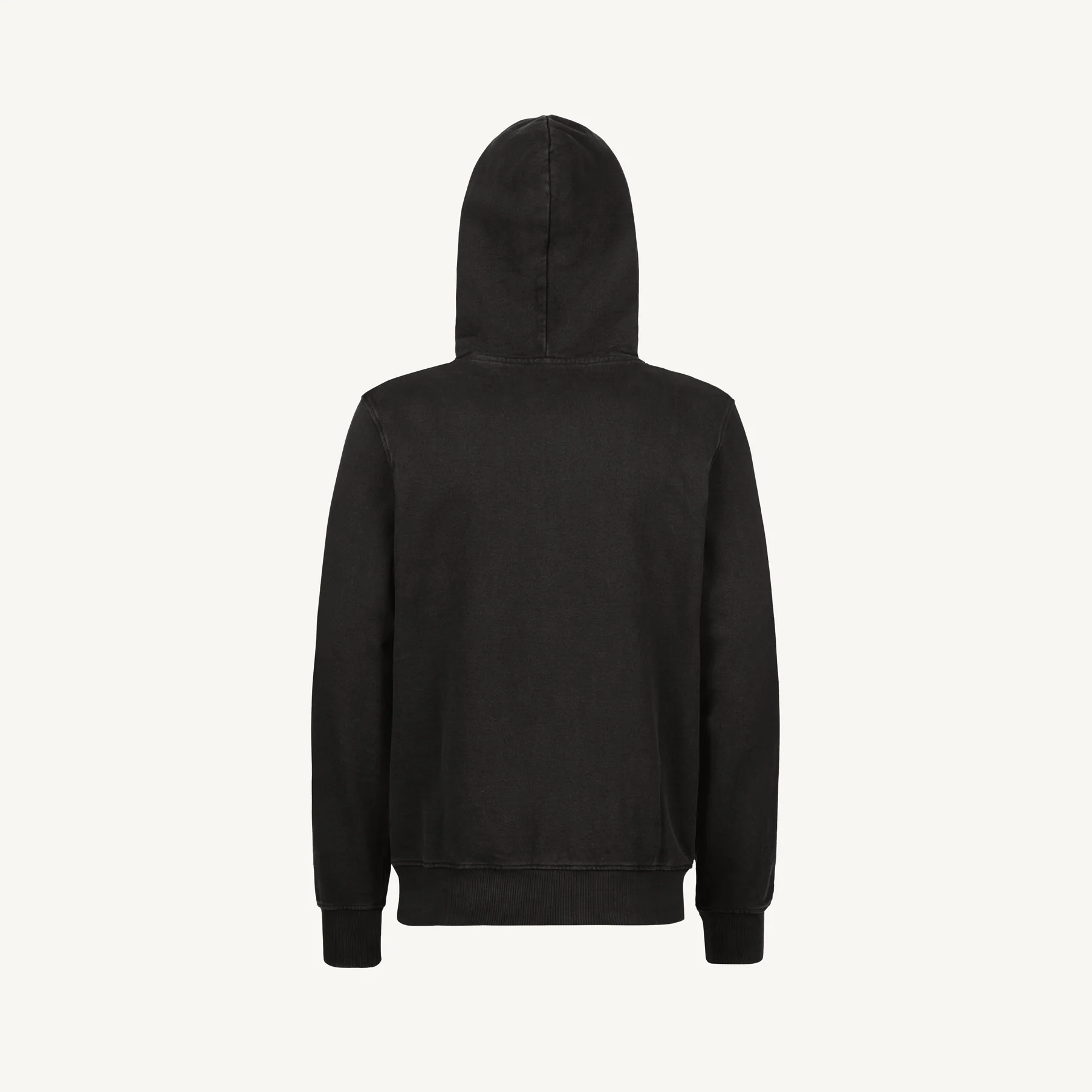 Vintage Black Regular Hoodie. - Image 4