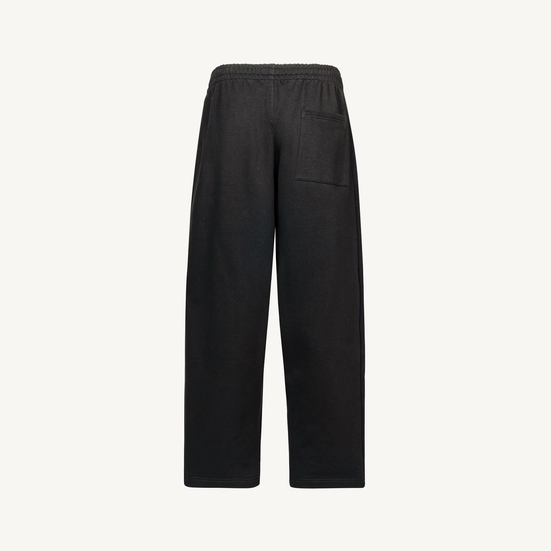 Vintage Black Straight-Leg Relaxed Sweatpants. - Image 10
