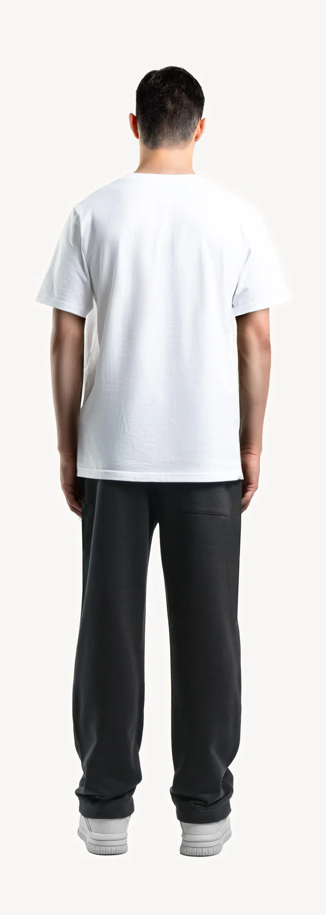 Vintage Black Straight-Leg Relaxed Sweatpants. - Image 6