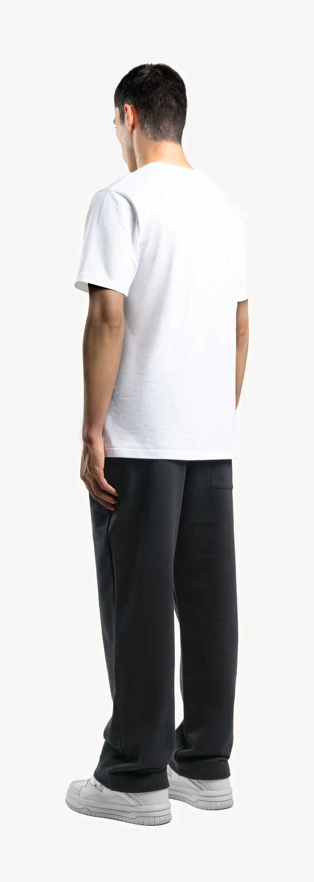 Vintage Black Straight-Leg Relaxed Sweatpants. - Image 7