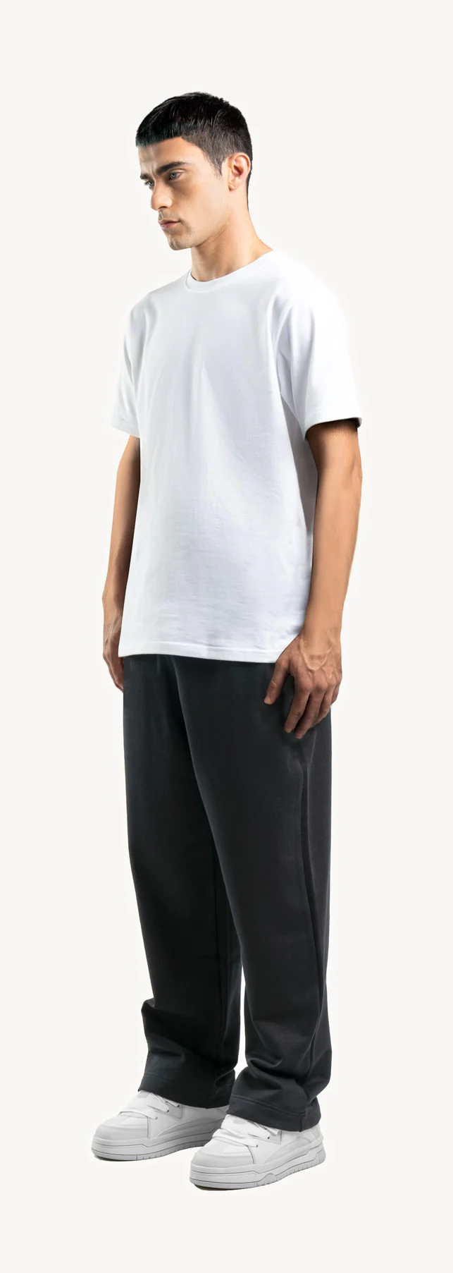 Vintage Black Straight-Leg Relaxed Sweatpants. - Image 9