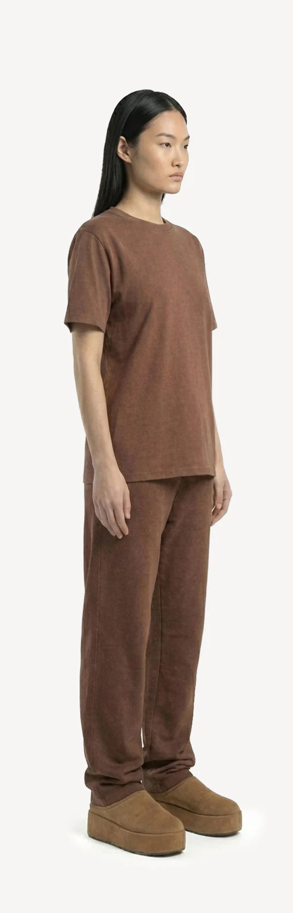 Vintage Brown Straight-Leg Relaxed Sweatpants. - Image 11