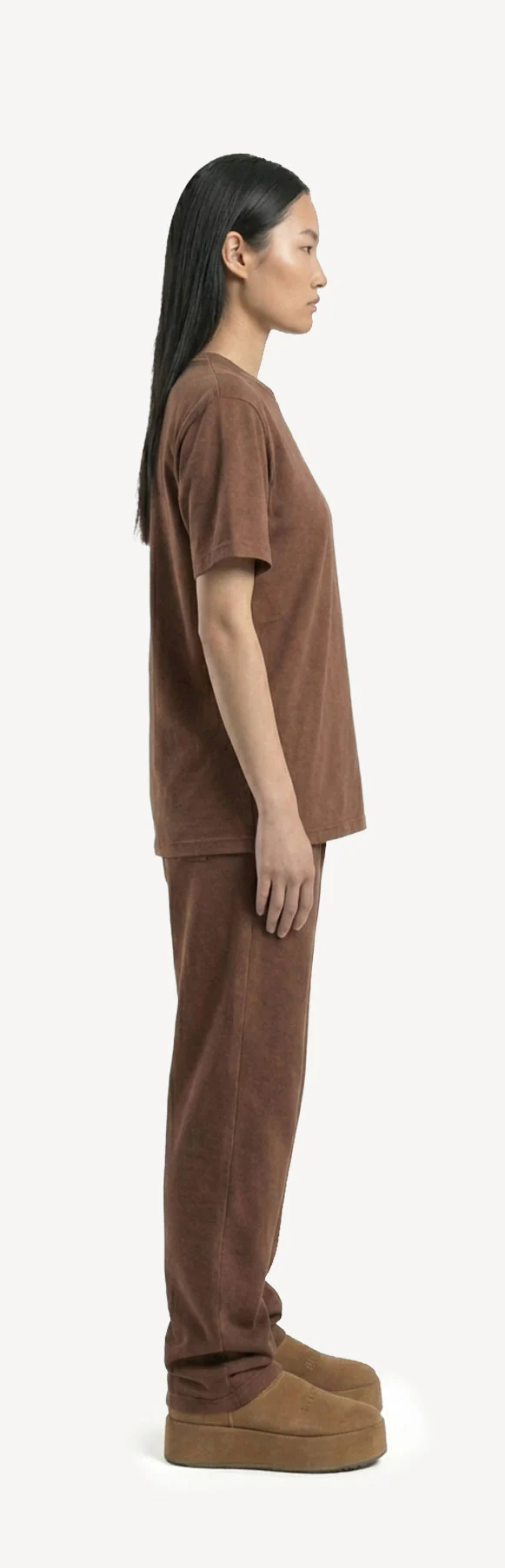 Vintage Brown Straight-Leg Relaxed Sweatpants. - Image 12
