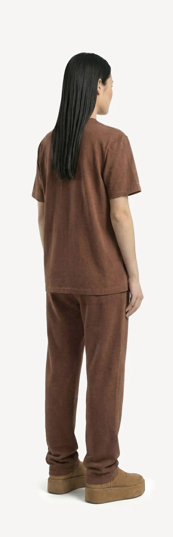 Vintage Brown Straight-Leg Relaxed Sweatpants. - Image 13