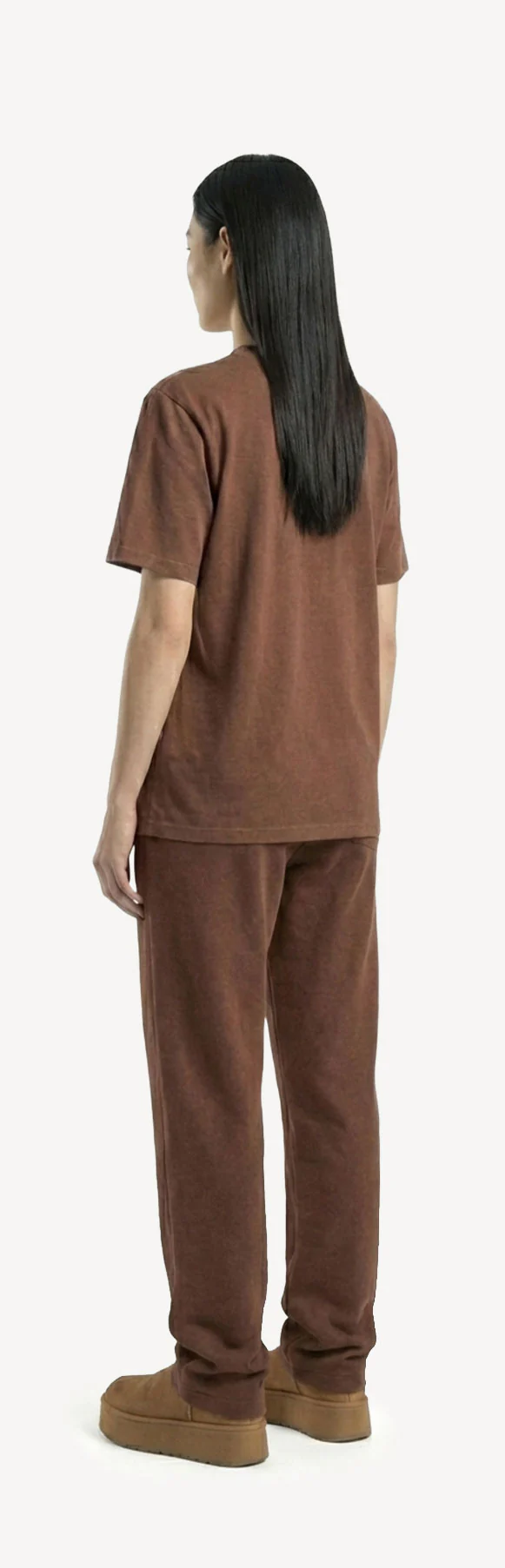 Vintage Brown Straight-Leg Relaxed Sweatpants. - Image 15