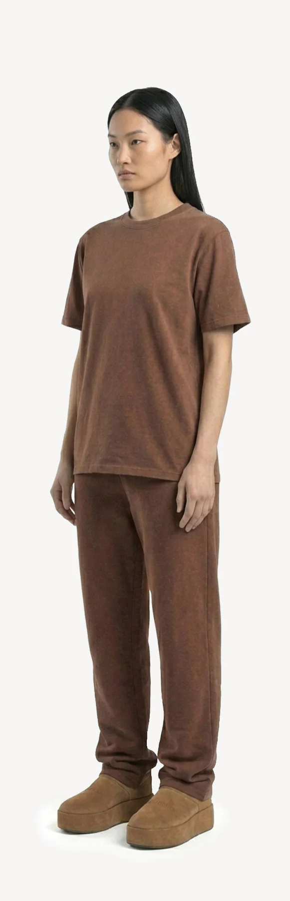 Vintage Brown Straight-Leg Relaxed Sweatpants. - Image 17