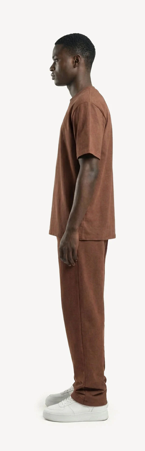 Vintage Brown Straight-Leg Relaxed Sweatpants. - Image 8
