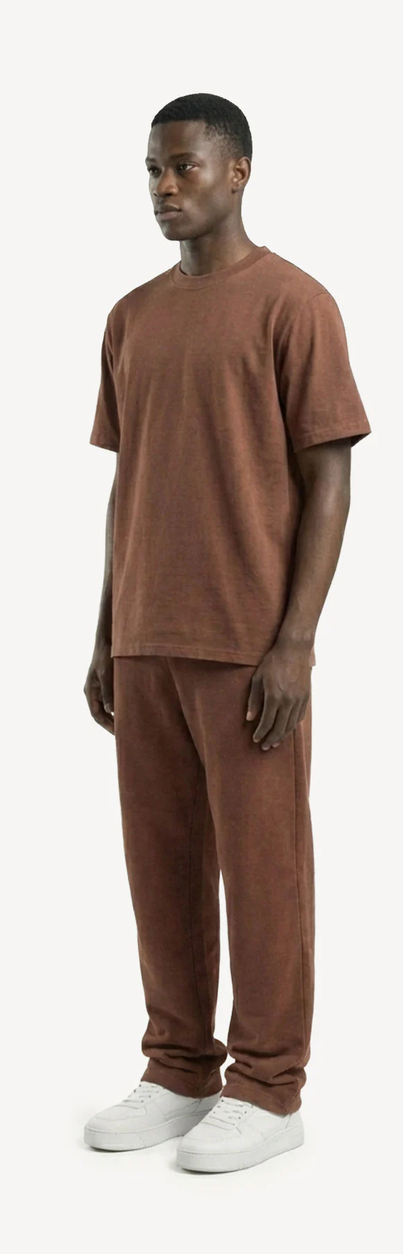 Vintage Brown Straight-Leg Relaxed Sweatpants. - Image 9