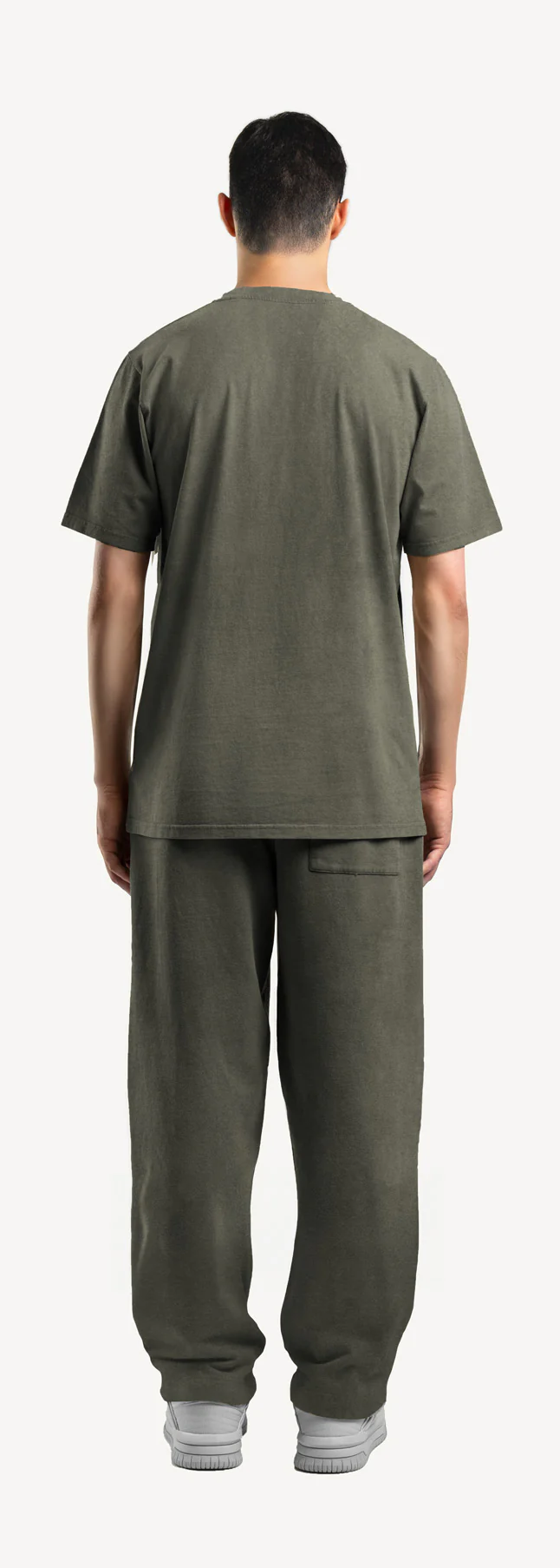 Vintage Olive Straight-Leg Relaxed Sweatpants. - Image 6