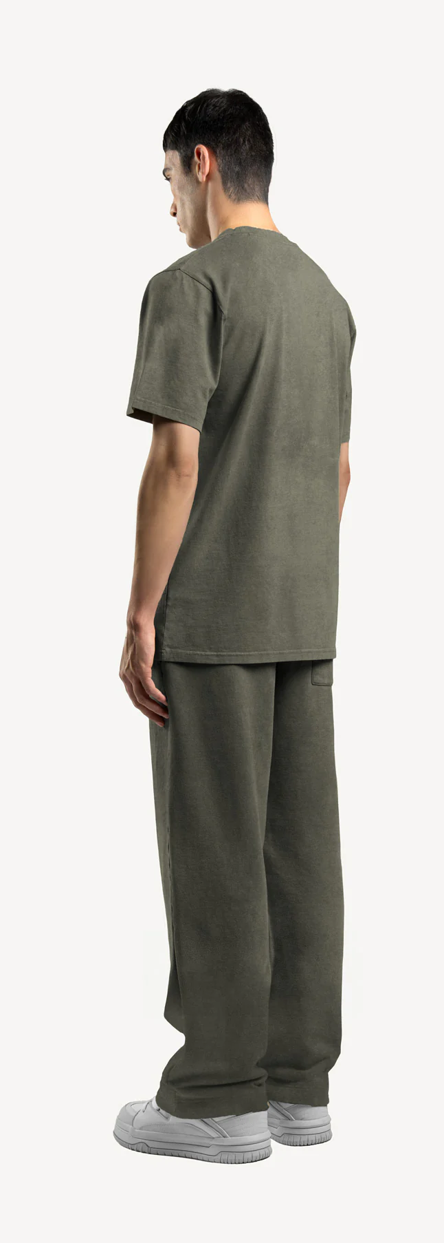 Vintage Olive Straight-Leg Relaxed Sweatpants. - Image 7