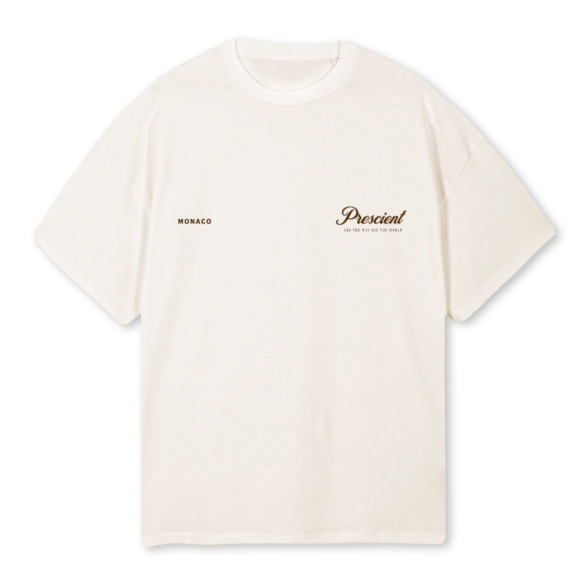 VINTAGE PRESCIENT Vintage White Oversized Tee.