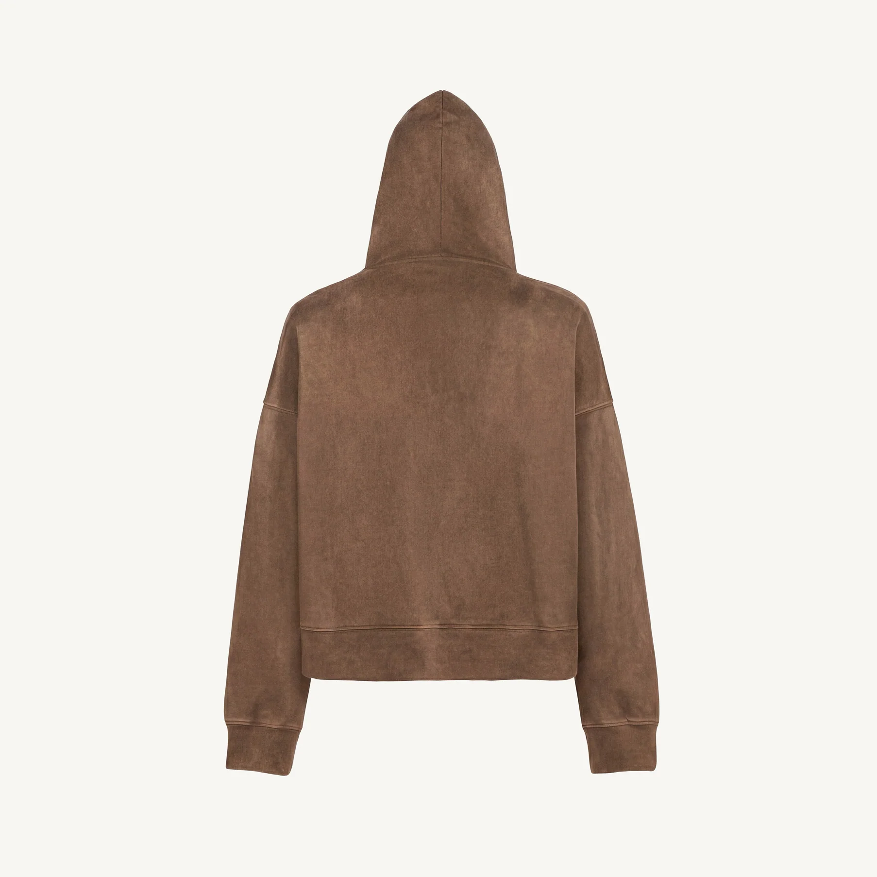 Vintage Tan Oversized Boxy Hoodie. - Image 10