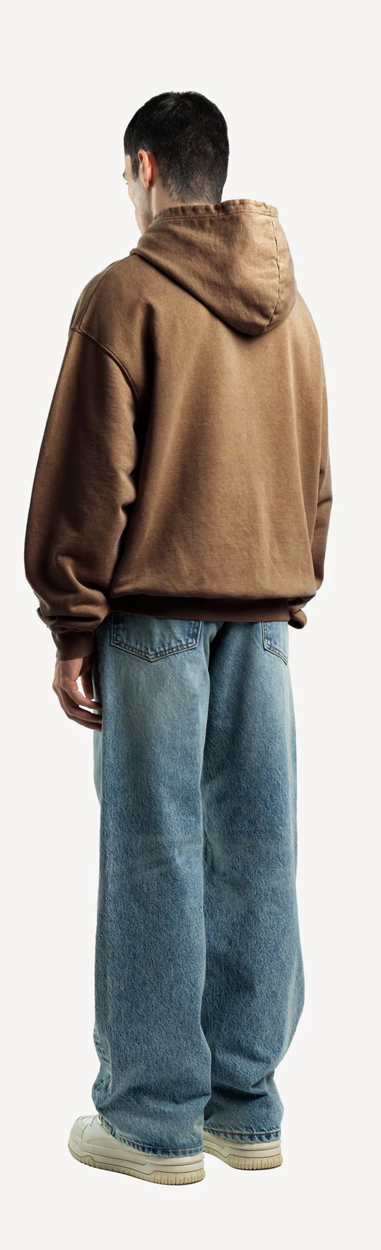 Vintage Tan Oversized Hoodie. - Image 7