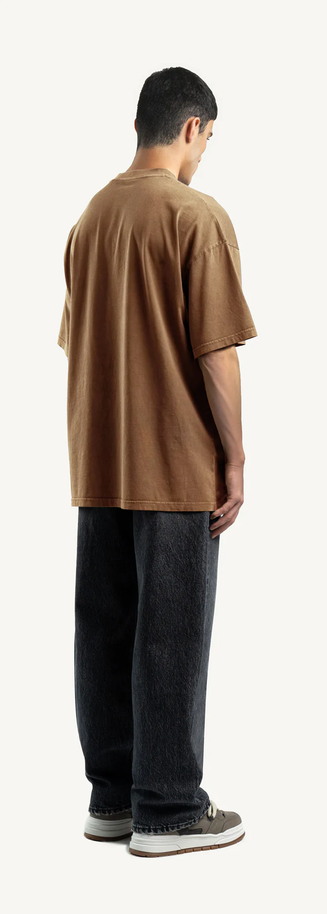 Vintage Tan Oversized Tee. - Image 5
