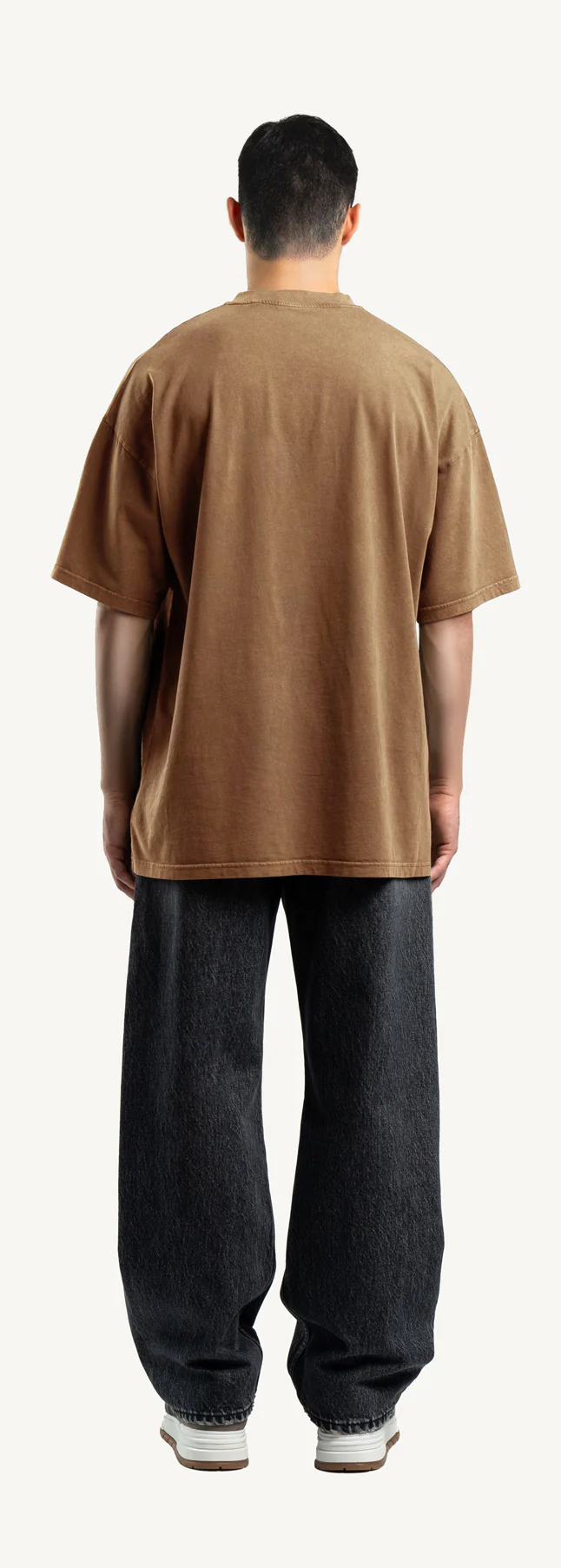 Vintage Tan Oversized Tee. - Image 6
