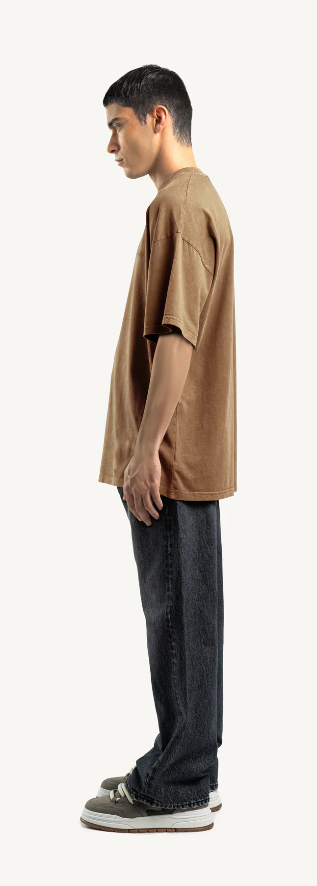 Vintage Tan Oversized Tee. - Image 8