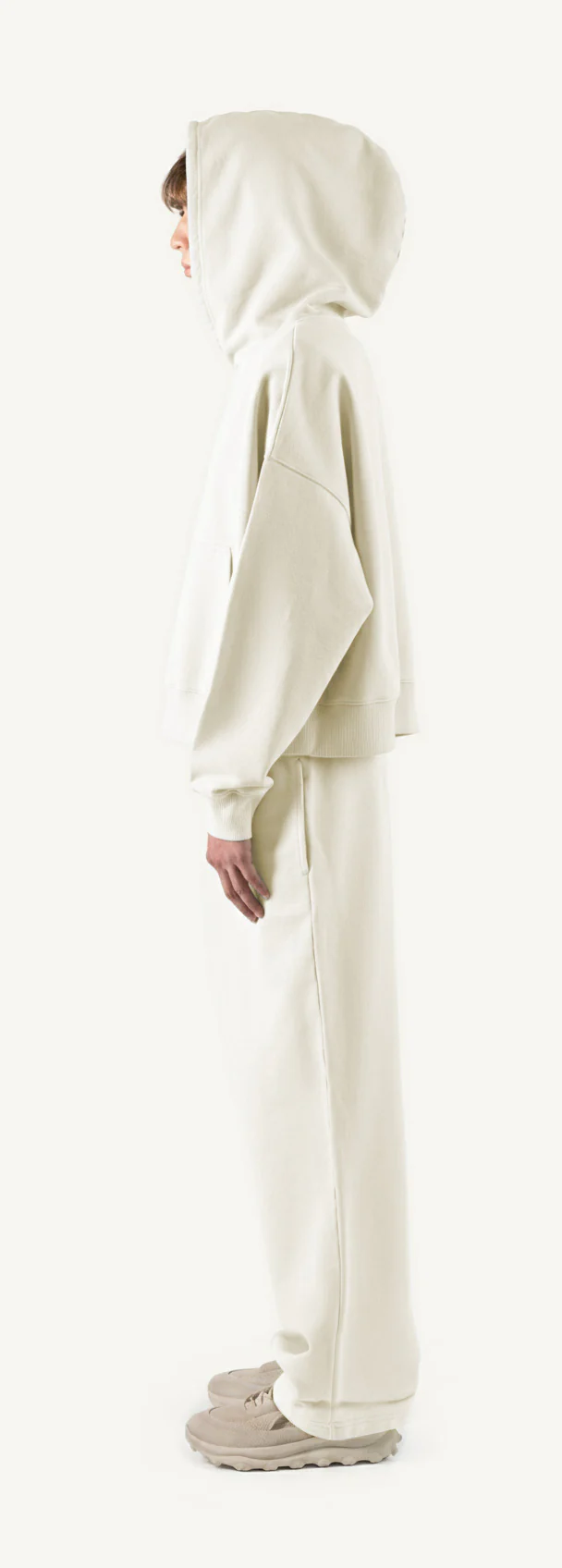 Vintage White Oversized Boxy Hoodie. - Image 8