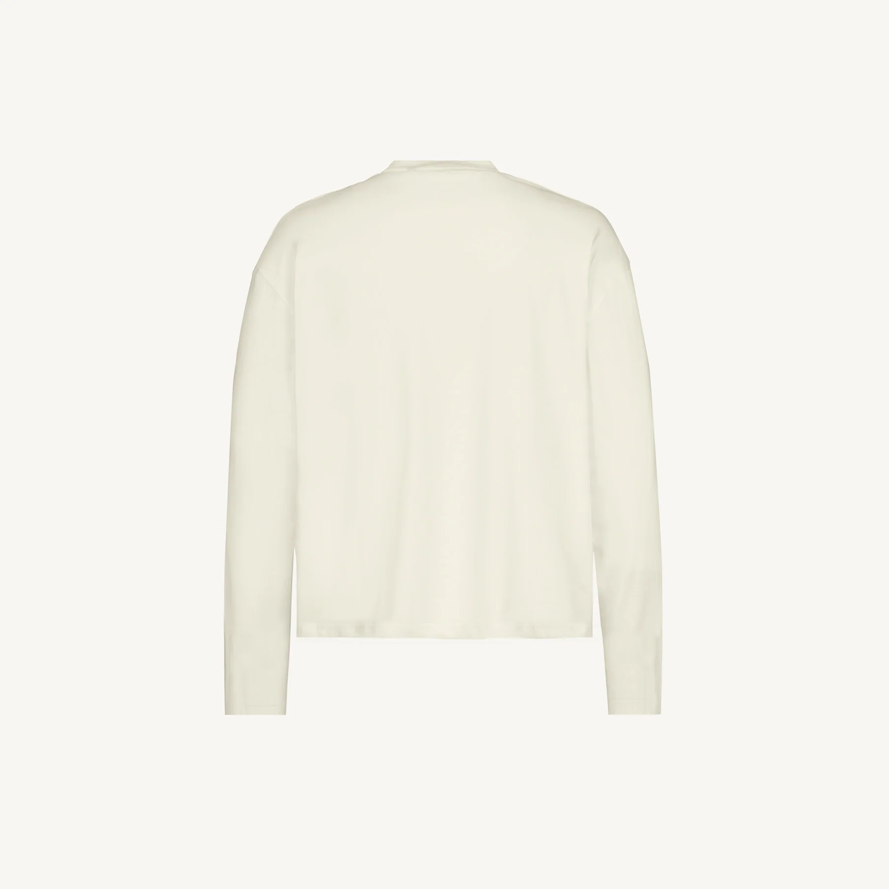 Vintage White Oversized Boxy LS Tee. - Image 10