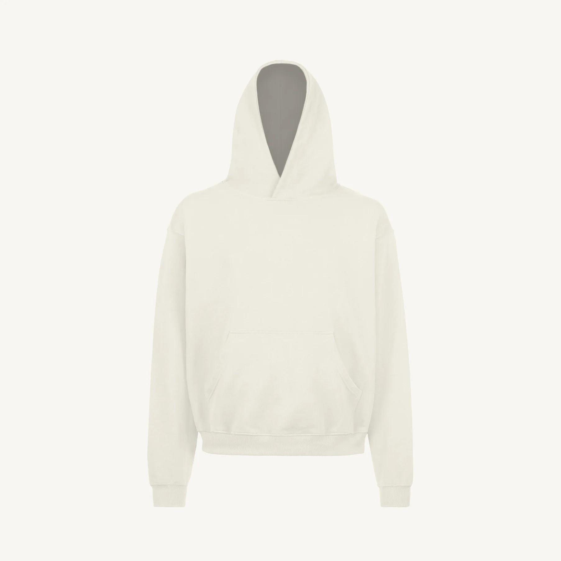 Vintage White Oversized Hoodie Mockups.