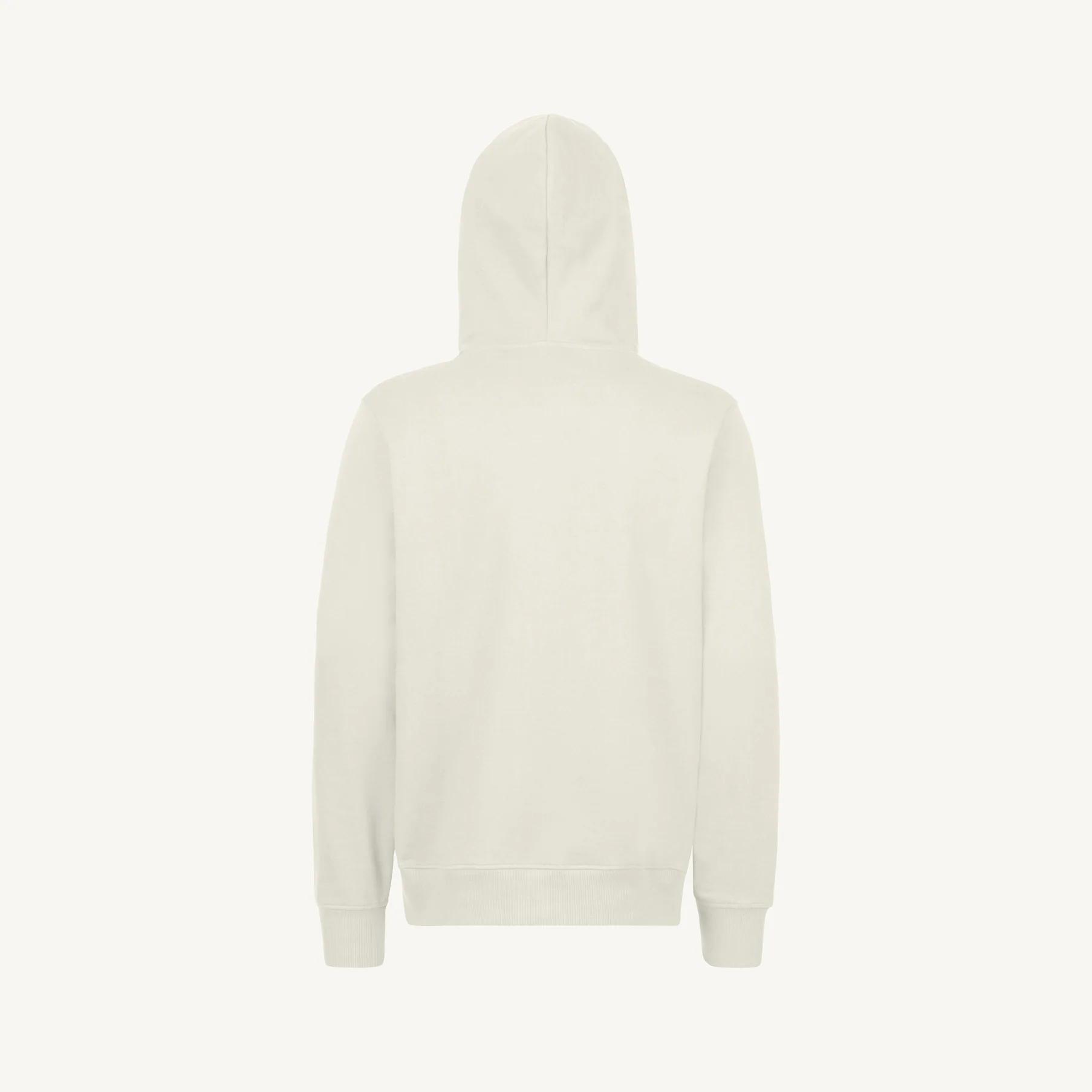 Vintage White Regular Hoodie. - Image 4