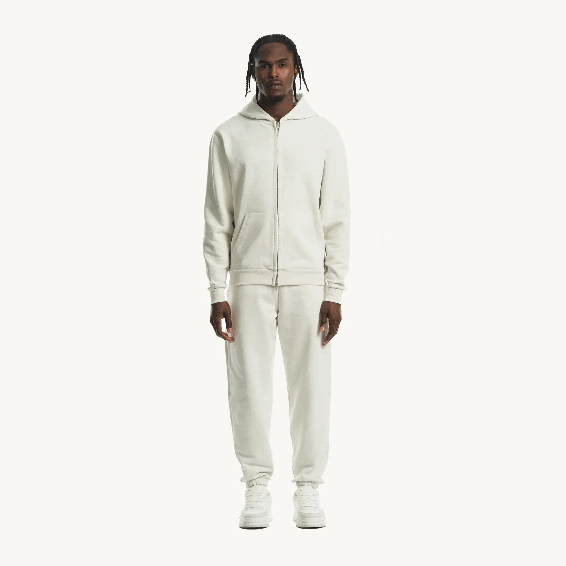 Vintage White Relaxed Sweatpants. - Image 3