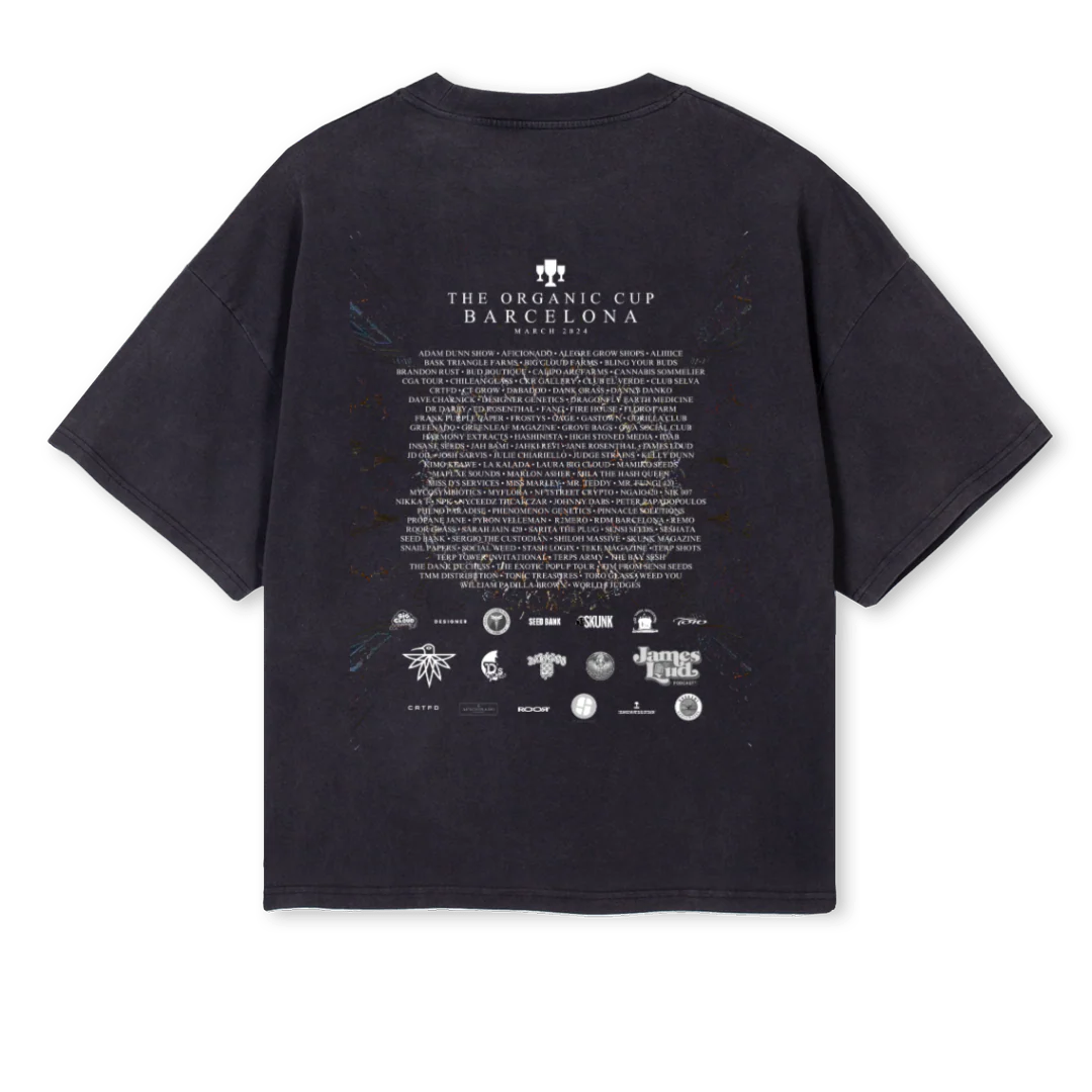 VINTAGEBARCELONASPON Vintage Black Oversized Boxy Tee. - Image 2
