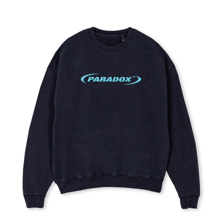 VINTAGEBLACKJUMPER Vintage Black Oversized Crewneck Sweater.