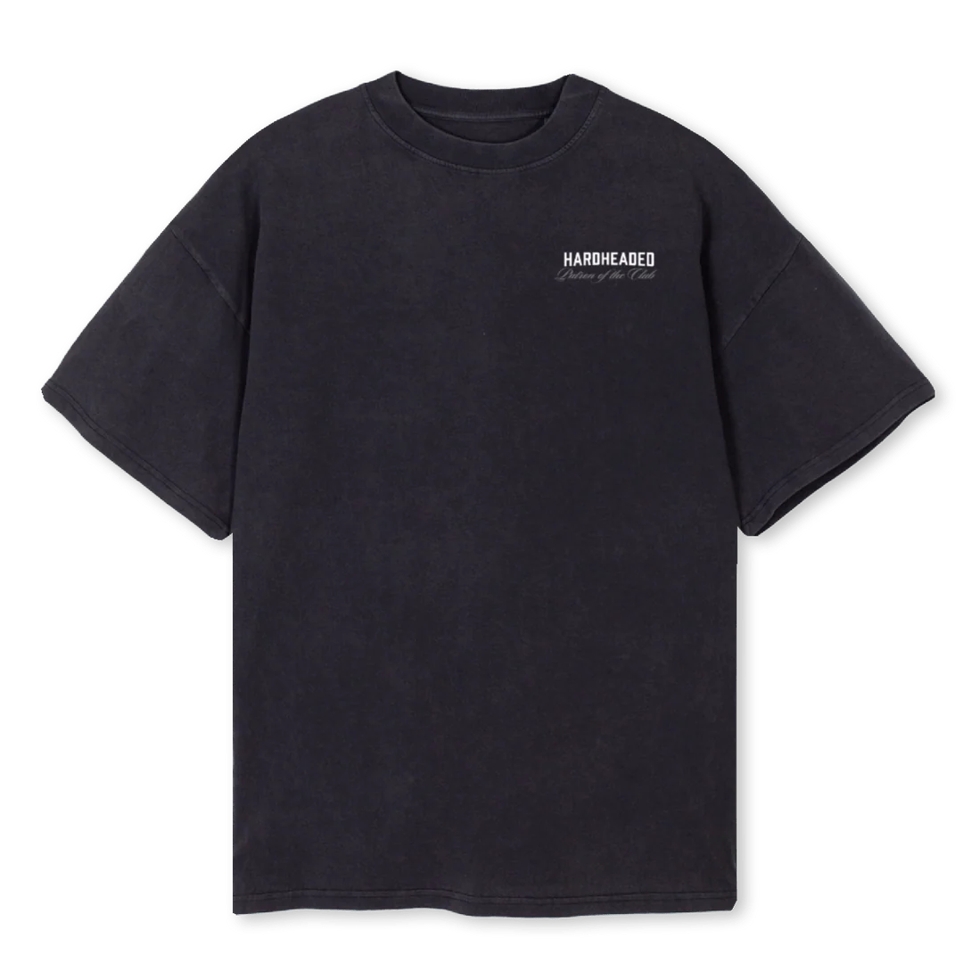 VINTAGEBLACKTEE Vintage Black Oversized Tee.