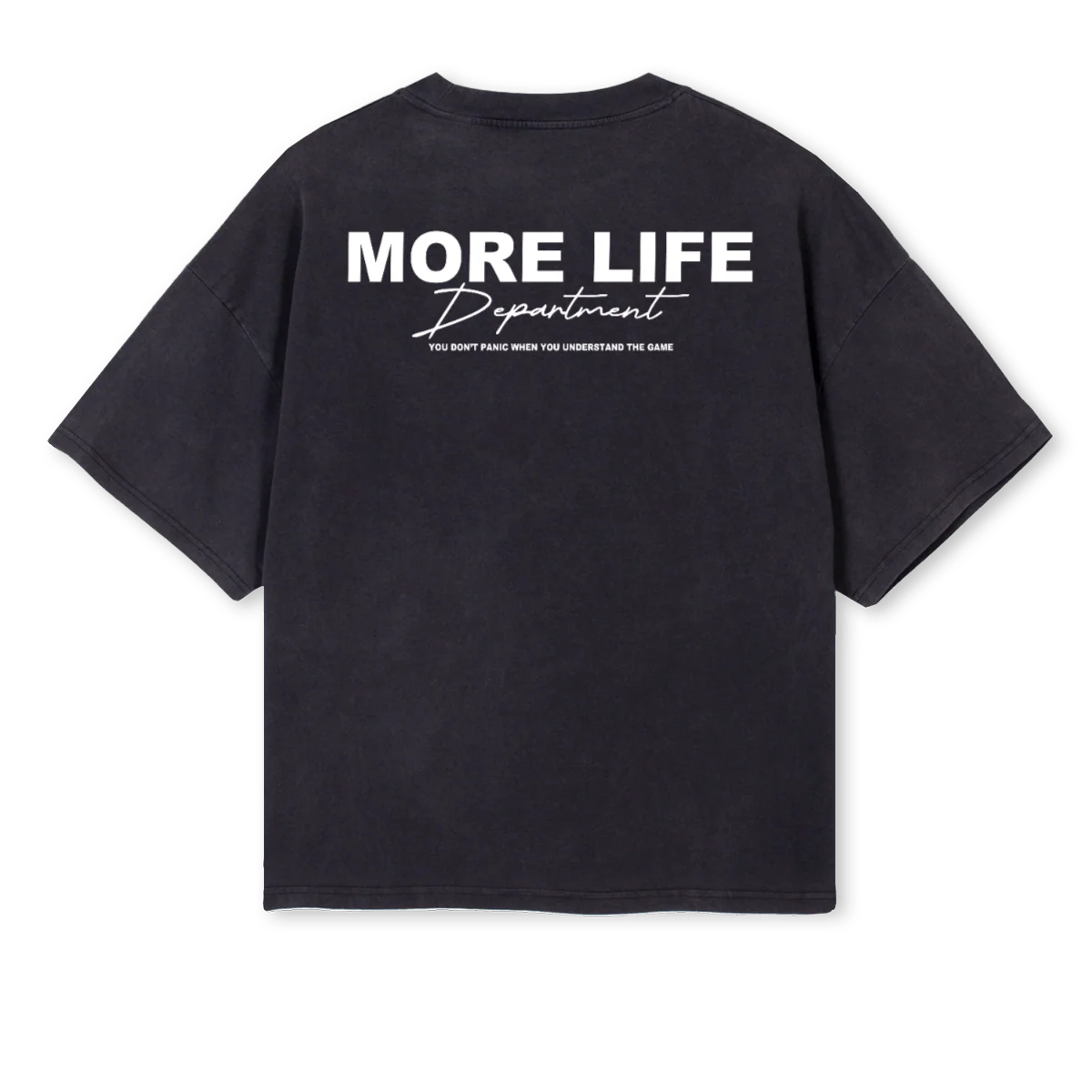 VINTAGECROPPANIC Vintage Black Oversized Boxy Tee. - Image 2
