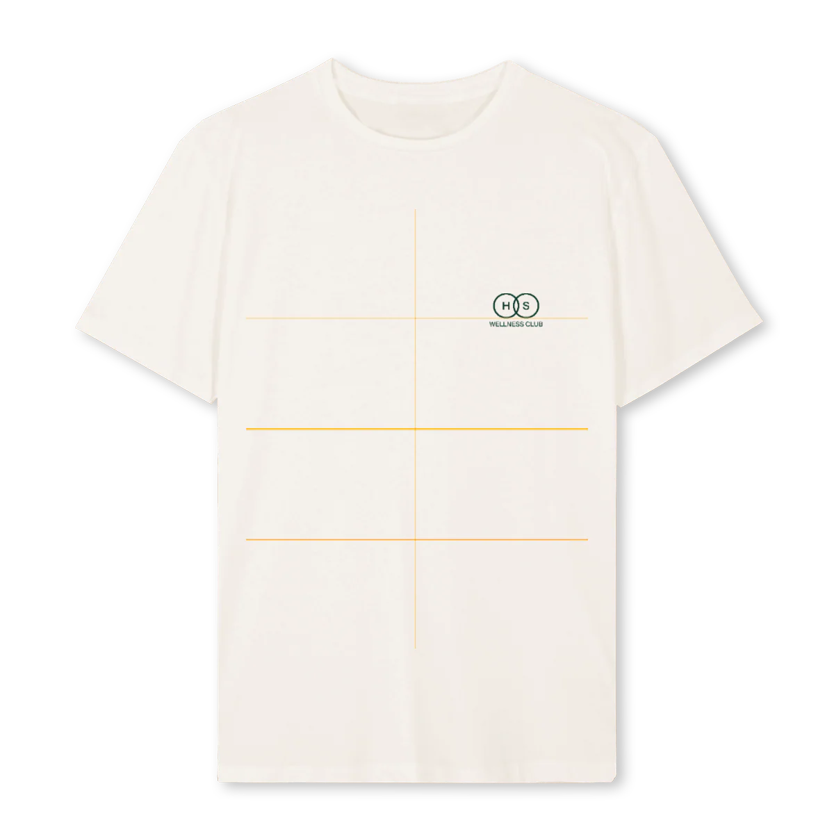 VINTAGEWWELNESSBLOCK Vintage White Regular Tee.