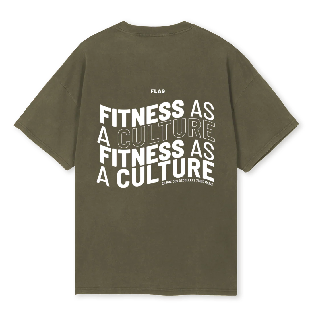 VINTOLIVENEW Vintage Olive Oversized Tee. - Image 2