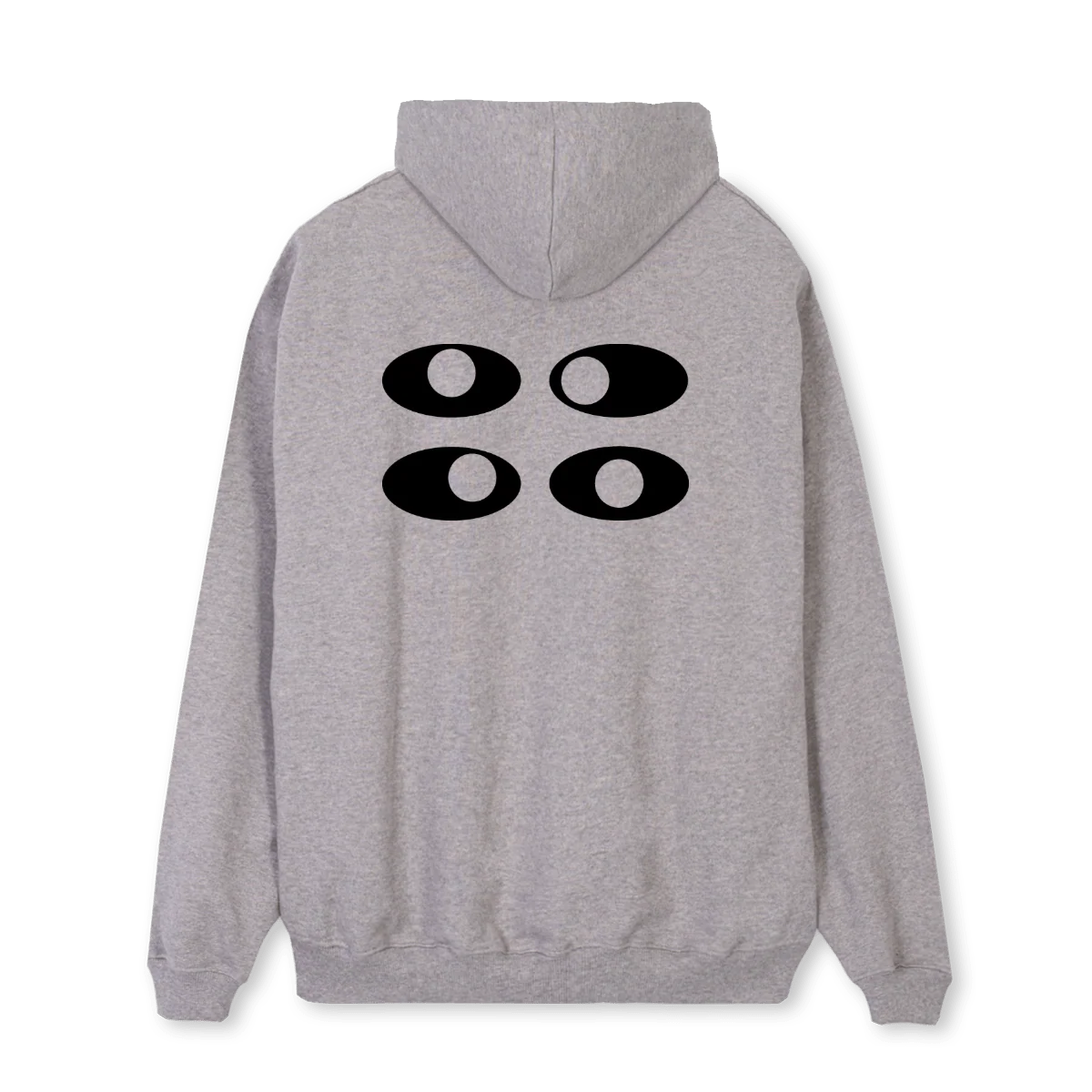 VISAECHOODIE Grey Marl Regular Hoodie. - Image 2