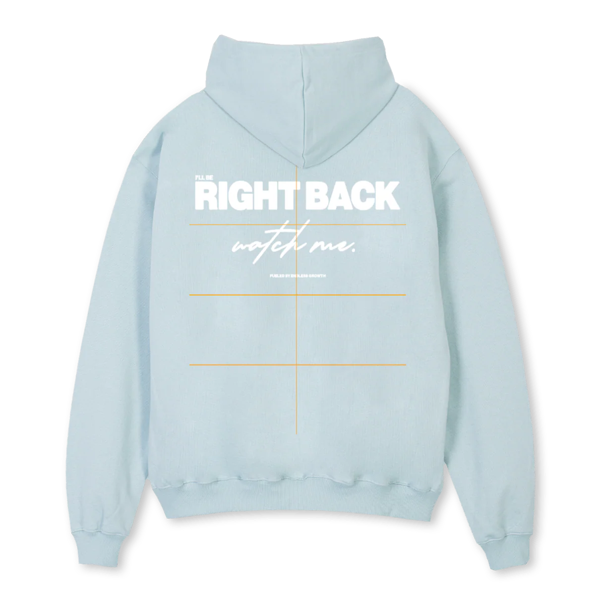VISIONHOODIEBLUE Cold Blue Oversized Hoodie. - Image 2