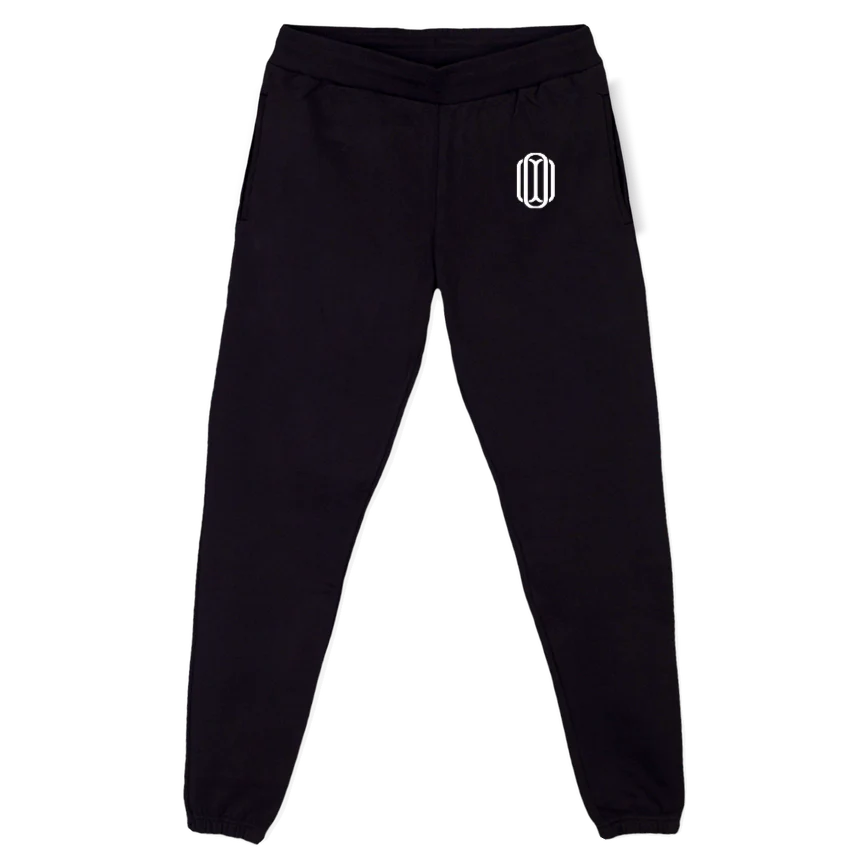 TRIPLE_SP Black Relaxed Sweatpants