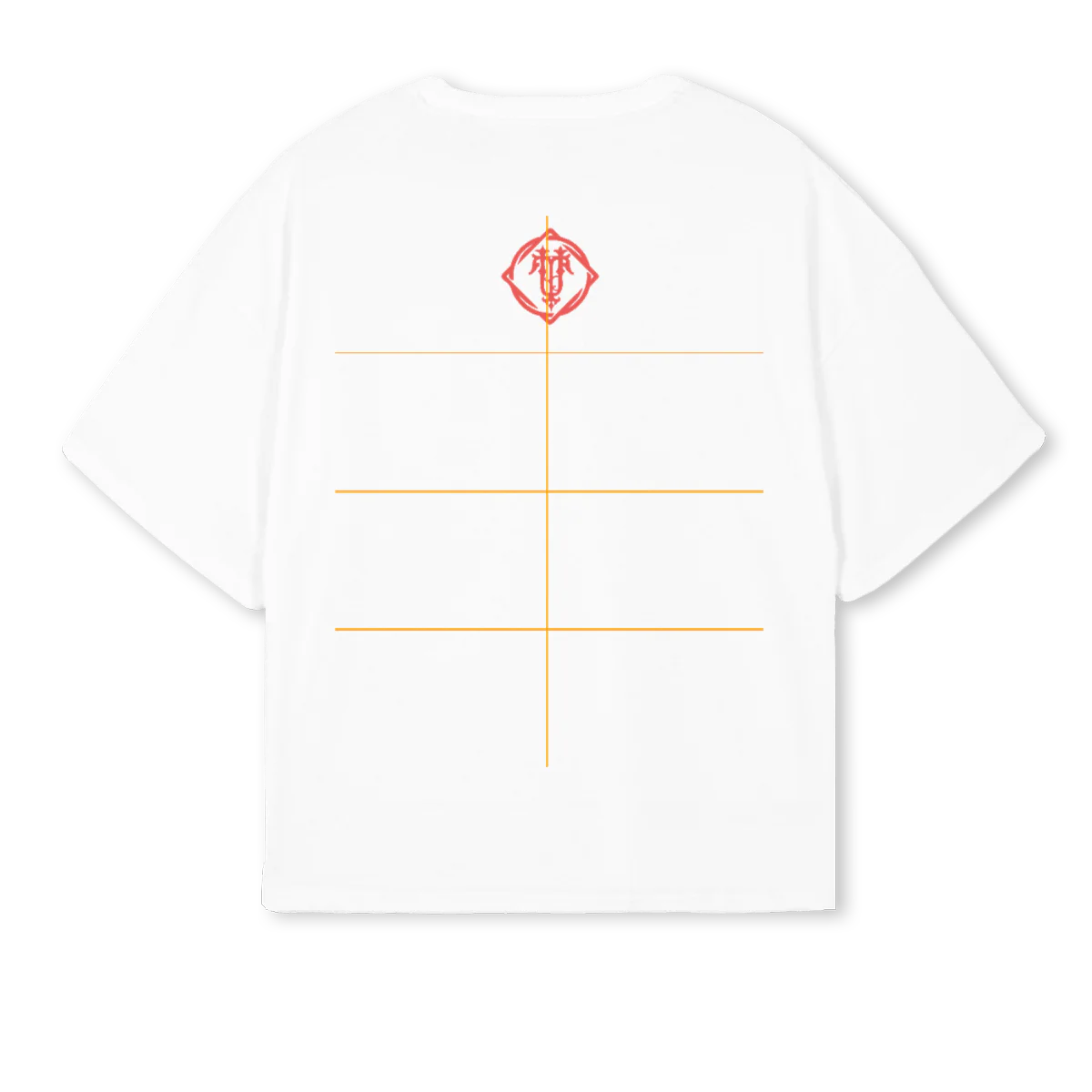 VLTNS CLR White Oversized Boxy Tee. - Image 2