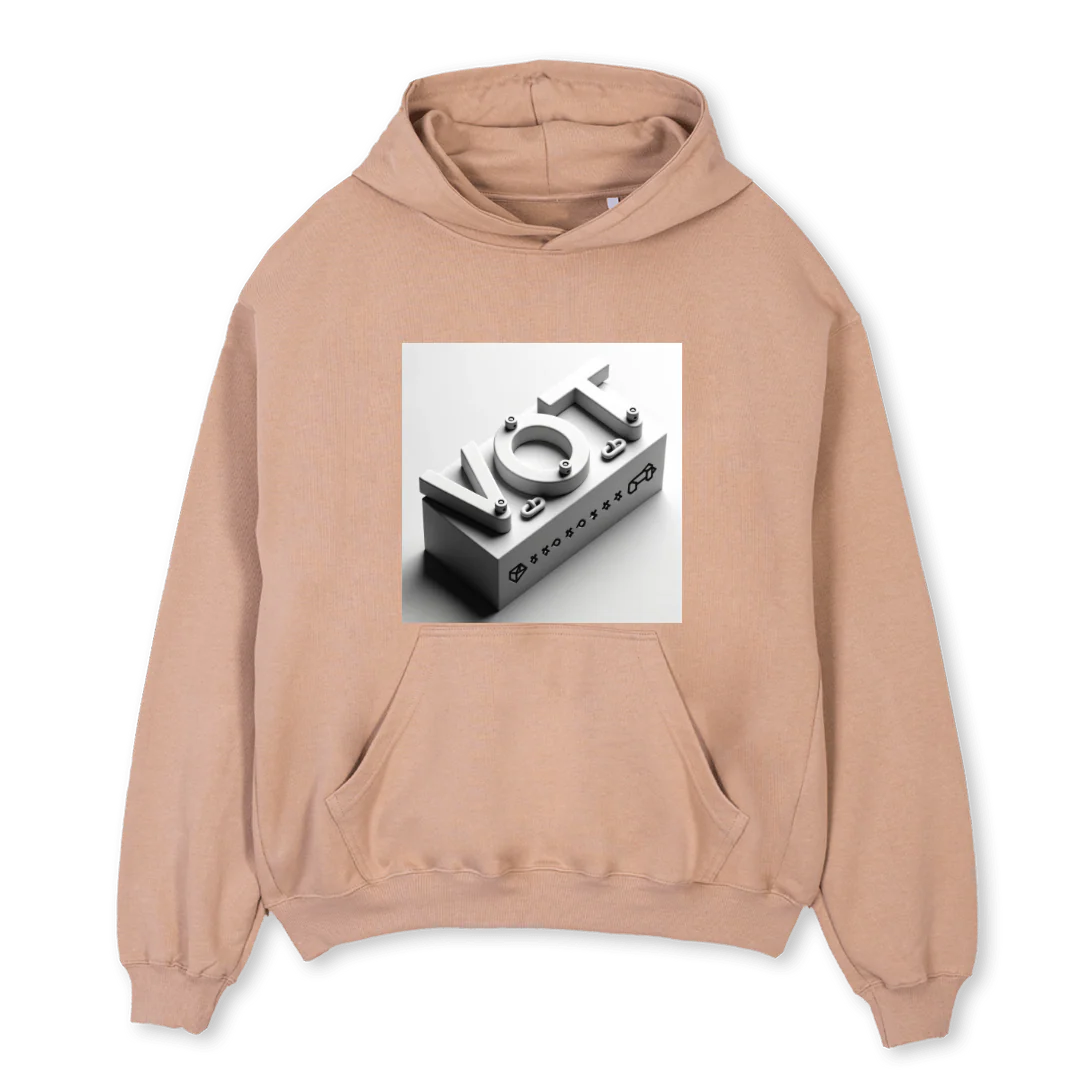 VOTCUATRO Croissant Oversized Hoodie.