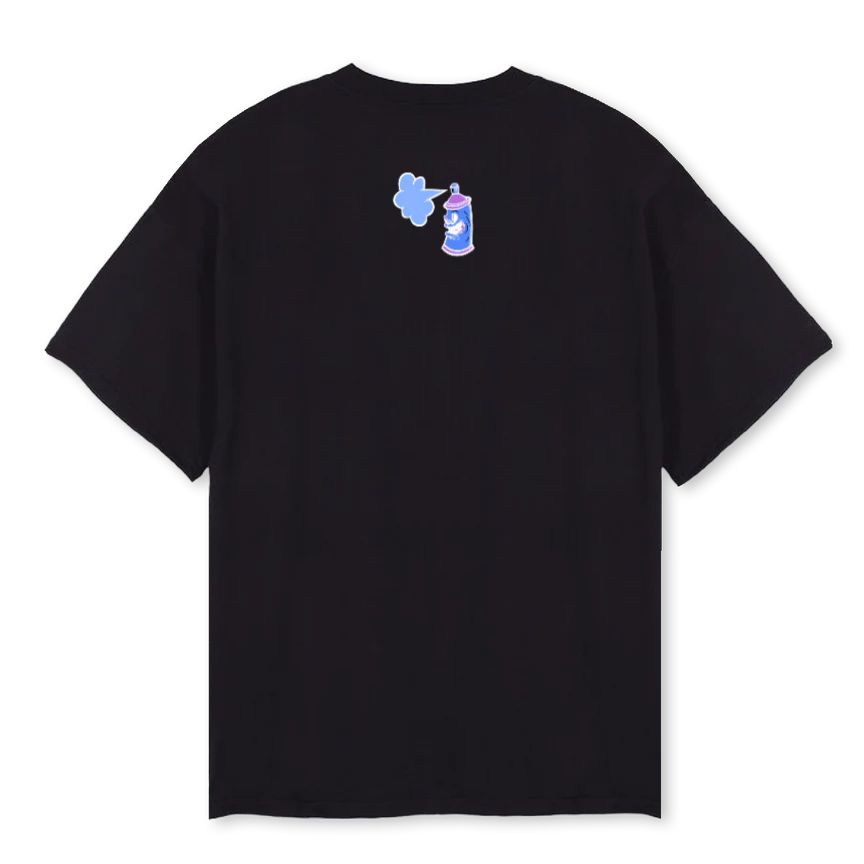 VRCT BLK GRAFF Black Oversized Tee. - Image 2
