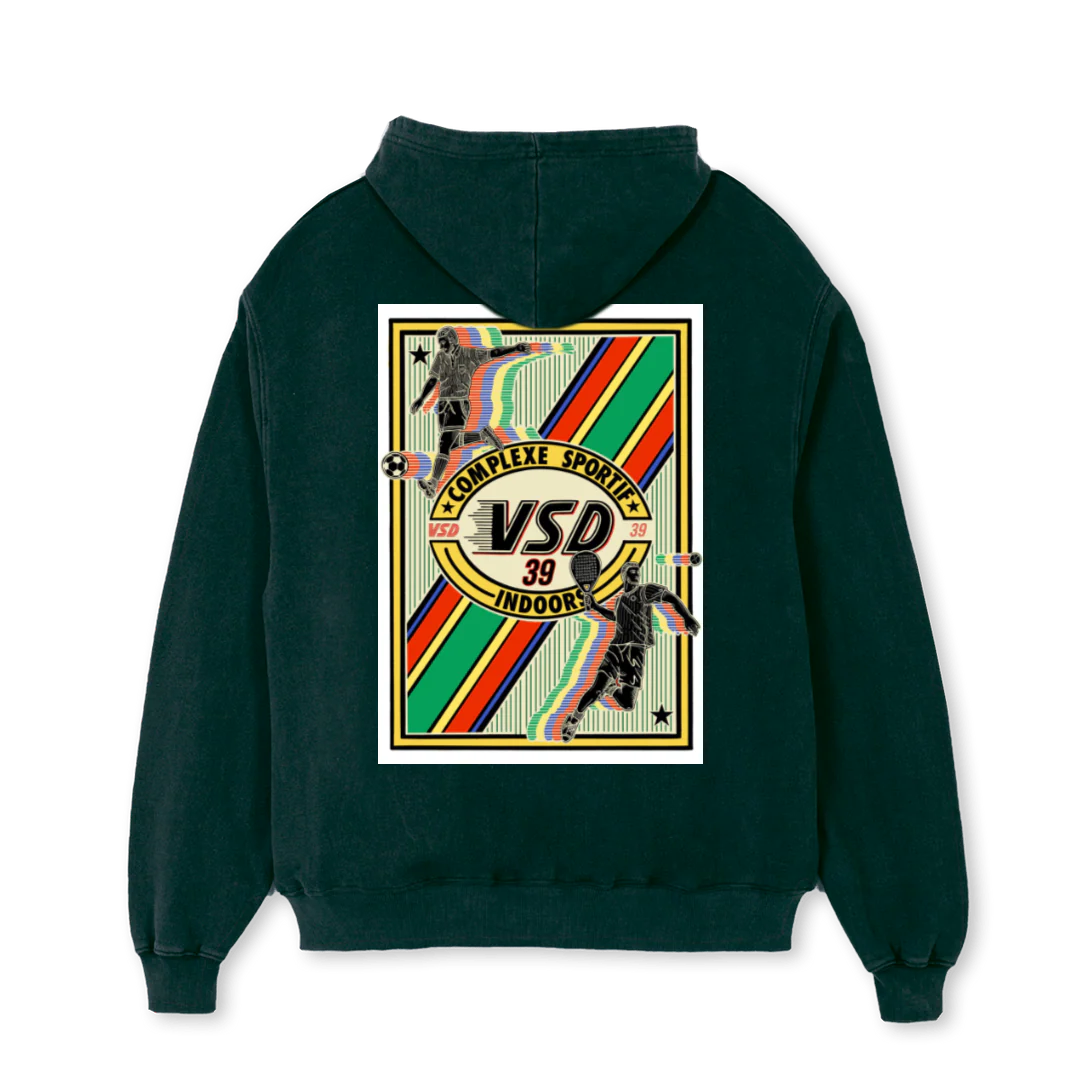 VSDD Wild Green Oversized Hoodie. - Image 2