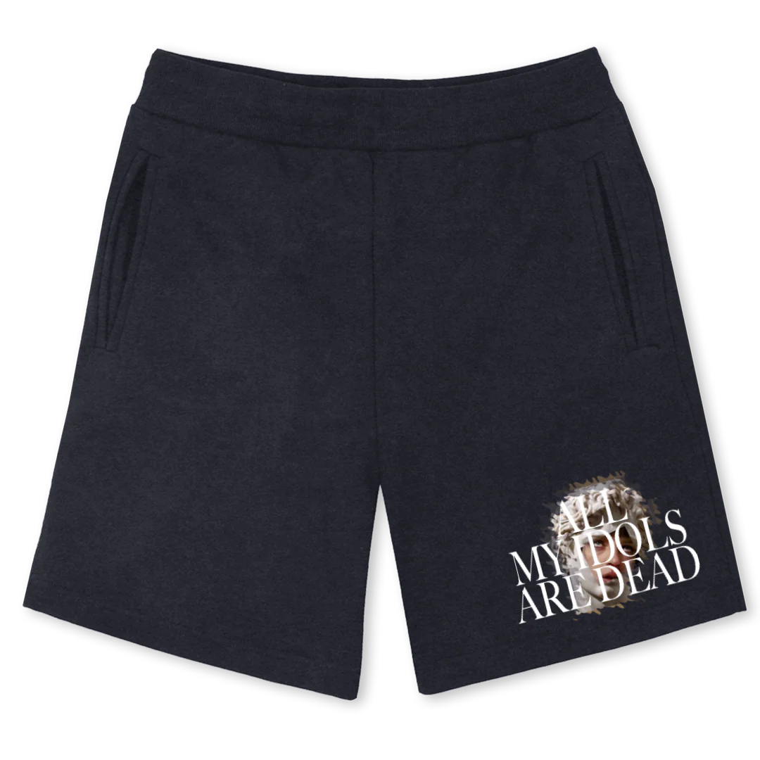 VSHRTIDOLS Vintage Black Sweatshorts.