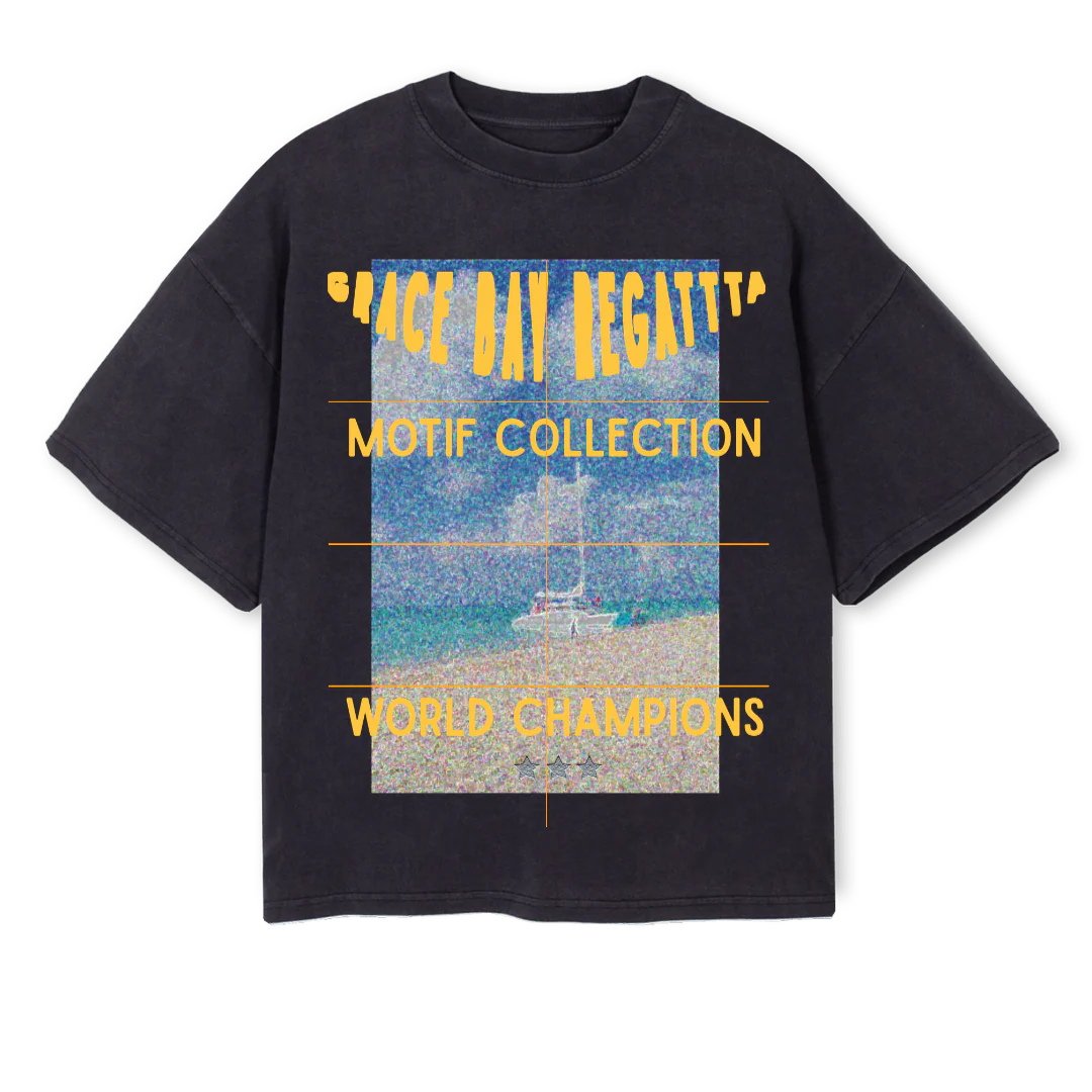 VTGBLACKGRACEBAY Vintage Black Oversized Boxy Tee.